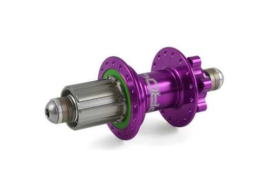 HOPE PRO 4 REAR 28H PURPLE 135MM - 10MM BOLT-IN - STEEL