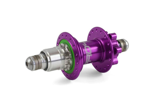 HOPE PRO 4 REAR 28H PURPLE 135MM - 10MM BOLT-IN - XD