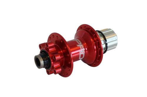 HOPE PRO 4 REAR 28H RED 135MM - 12MM