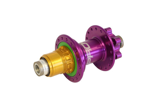 HOPE PRO 4 REAR 32H PURPLE 135MM - 12MM - XD