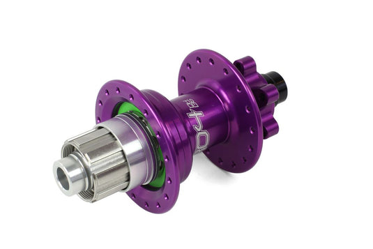 HOPE DH PRO 4 REAR 32H PURPLE 135MM - 12MM - STEEL