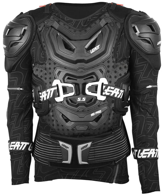 LEATT LEATT PROTECTION ARMOUR BODY PROTECTOR 5.5 BLACK (172-184CM) L/XL