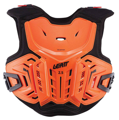 LEATT LEATT PROTECTION ARMOUR CHEST PROTECTOR 2.5 ORANGE/BLACK (134-146CM) JUNIOR S/M