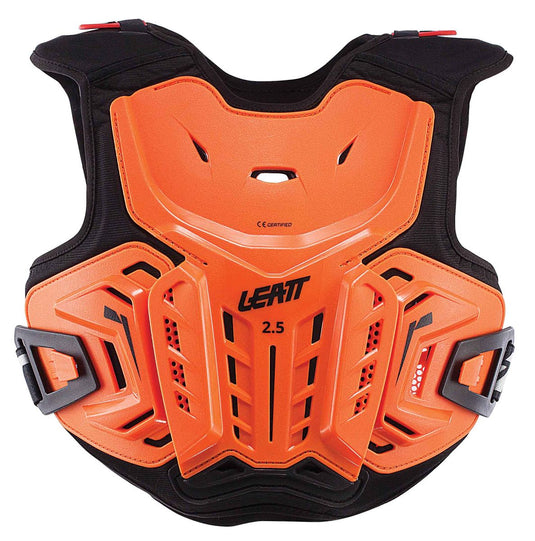 LEATT LEATT PROTECTION ARMOUR CHEST PROTECTOR 2.5 ORANGE/BLACK (134-146CM) JUNIOR S/M