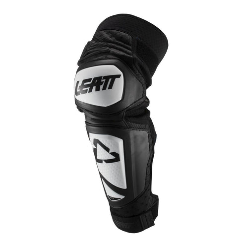 LEATT LEATT PROTECTION KNEE & SHIN GUARD EXT WHITE/BLACK S/M