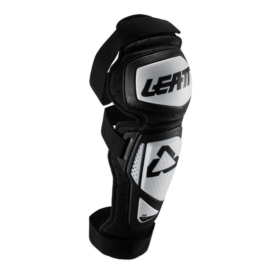 LEATT LEATT PROTECTION KNEE & SHIN GUARD 3.0 EXT WHT/BLK L/XL