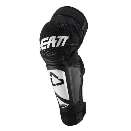 LEATT LEATT PROTECTION KNEE & SHIN GUARD 3DF HYBRID EXT WHITE/BLACK S/M