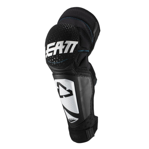 LEATT LEATT PROTECTION KNEE & SHIN GUARD 3DF HYBRID EXT WHITE/BLACK L/XL