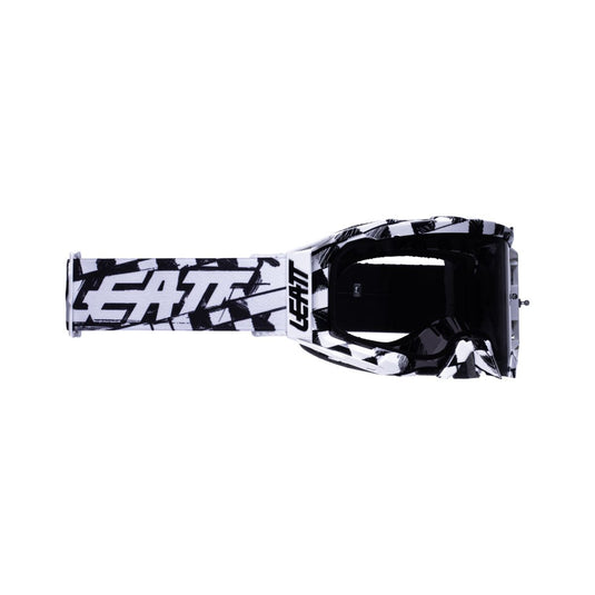 LEATT LEATT PROTECTION GOGGLE VELOCITY 5.5 CHECKER WITH SMOKE 28% LENS