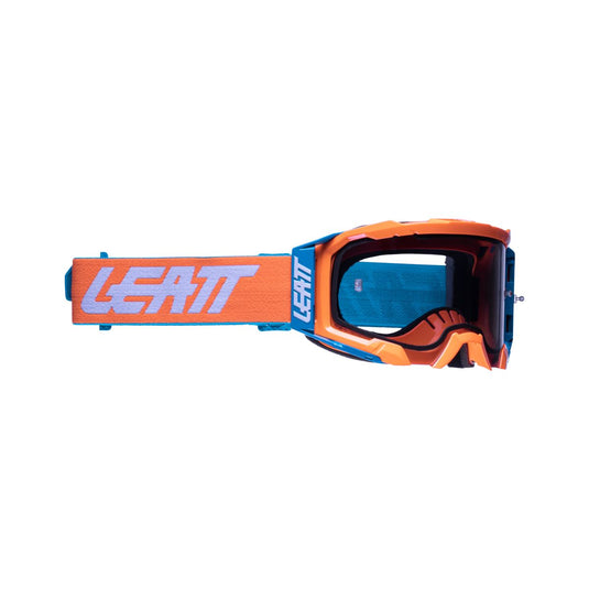 LEATT LEATT PROTECTION GOGGLE VELOCITY 5.5 NEON YELLOW WITH LIGHT GREY 58% LENS