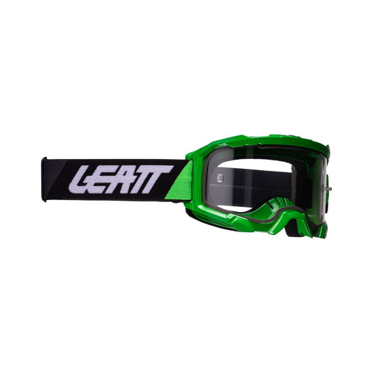 LEATT LEATT PROTECTION GOGGLE VELOCITY 4.5 NEON LIME WITH CLEAR 83% LENS