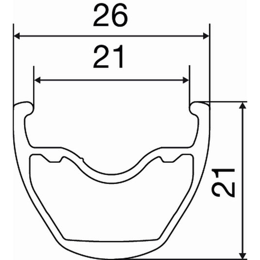 MAVIC REAR CROSSRIDE FTS-X 29 QRX135 6B HG