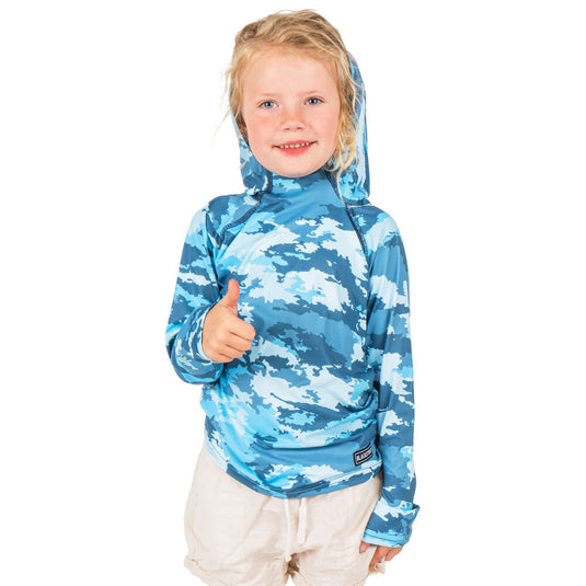 Blackstrap KIDS BRACKISH HOODED TOP