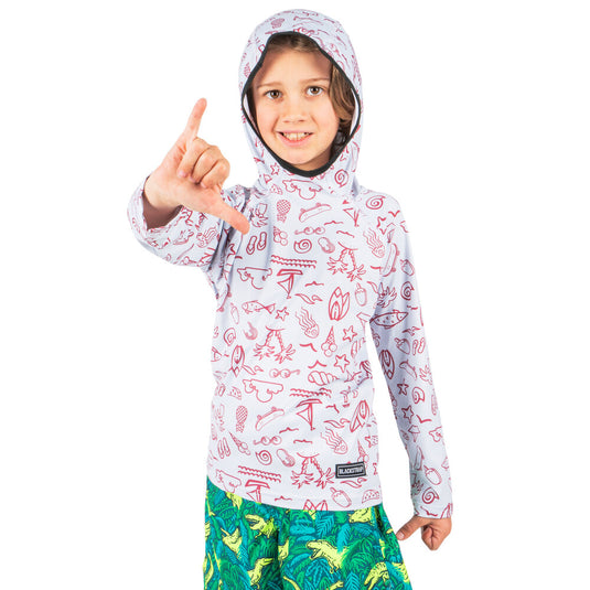 Blackstrap KIDS BRACKISH HOODED TOP