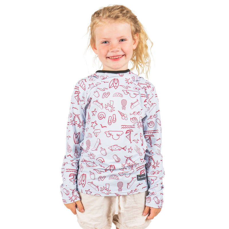 Load image into Gallery viewer, Blackstrap KIDS BRACKISH HOODED TOP
