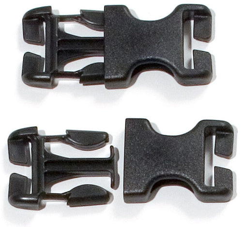 ORTLIEB REPAIR BUCKLE STEALTH MALE/FEMALE 25MM 2PCS