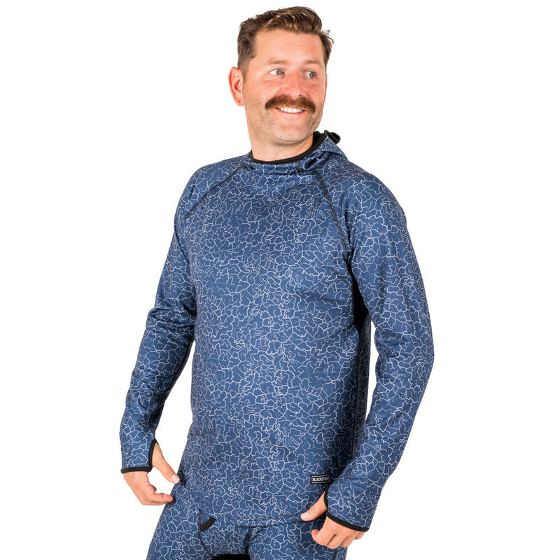 Load image into Gallery viewer, Blackstrap Men&#39;s Summit Hooded Baselayer Top
