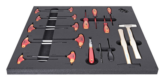 Unior Tools Set of tools in tray 1 for 2600D