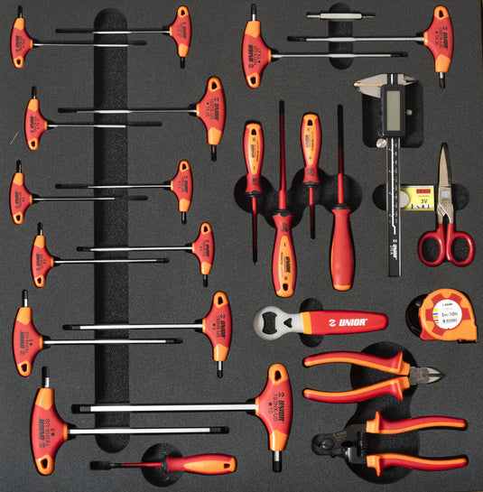 Unior Tools Set of tools in tray 1 for 2600A and 2600C - General tools