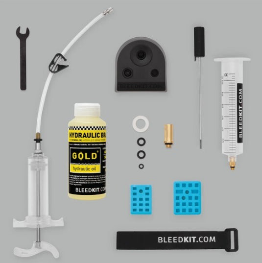 Unior Tools SHIM. WRKSHP BLEED KIT MTB/RD 2012+ W GLD FLUID