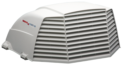 RV Products 00-933081 - MAXXAIR II Vent Cover - White - RACKTRENDZ
