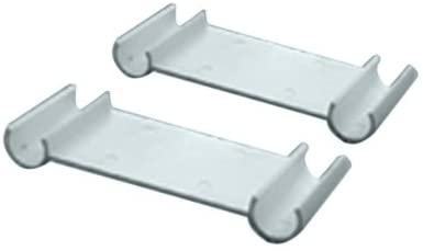 Fasteners Unlimited 01789 - (3) Refrigerator Content Brace for Spring Loaded Bars White - RACKTRENDZ