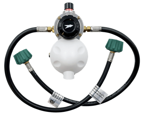 AP Products 028-606024 - Auto Change Over Propane Regulator Kit with Pigtails - RACKTRENDZ
