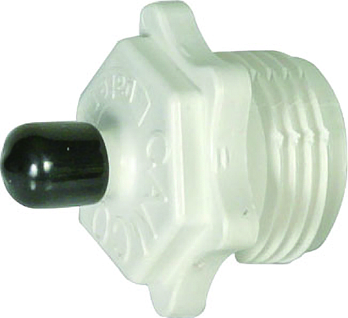 Camco 36104 - Blow-out Plug with Schrader Valve - Plastic - RACKTRENDZ