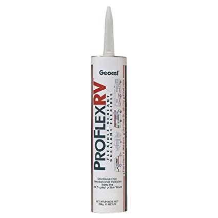 Geocel 12-9311 - Pro Flex™ 10 oz. Polymer Self-Leveling White Fibered Sealant - RACKTRENDZ