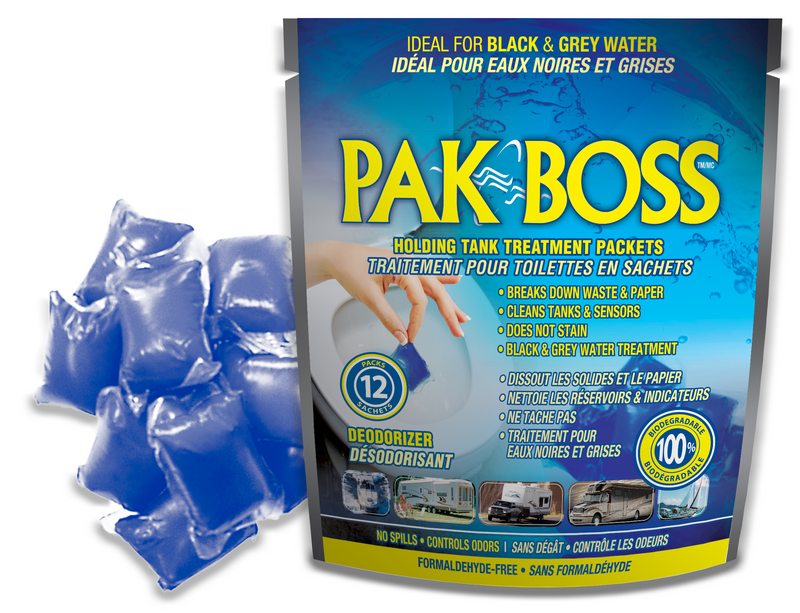 Load image into Gallery viewer, Pak Boss 1768 - Holding Tank Treatment / Deodorizer (12 / bag) - RACKTRENDZ
