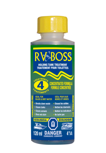 RV Boss 1778 - Box of 40, RV Boss Concentrated Formula (120 ml) - RACKTRENDZ
