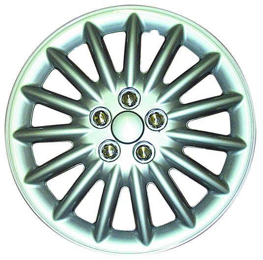 RTX 18817P - (4) ABS Wheel Covers - Silver 17