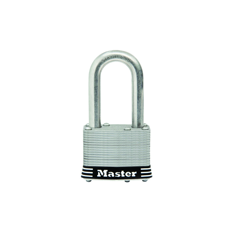 Load image into Gallery viewer, LAMINATED STAINLESS STEEL PADLOCK 1 3/4&quot; x 1 1/2&quot; - RACKTRENDZ
