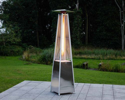 Willion PATIOHEAT1 - Stainless Steel Pyramid Patio Heater