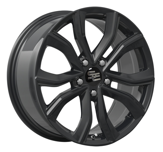 SE® • 082970 • SE21 • Noir brillant • 17x7.5 5x114.3 ET42 CB64.1