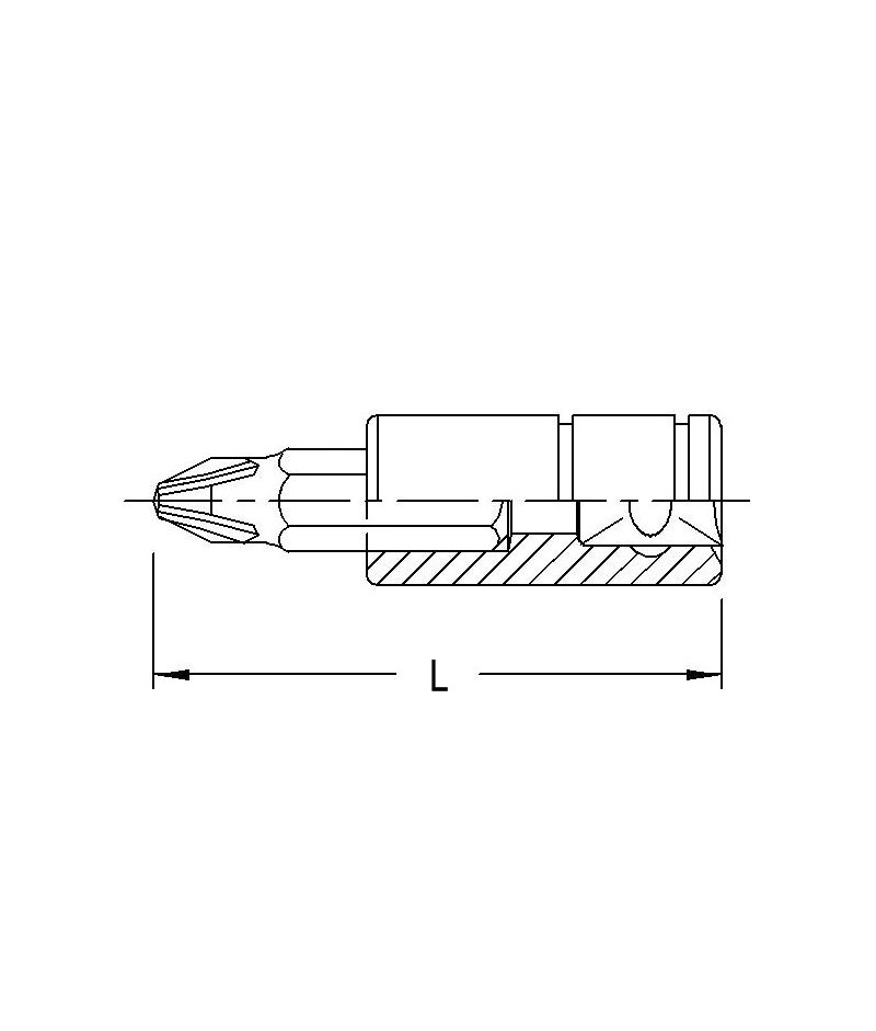 Chargez l'image dans la visionneuse de la galerie, 1/4"DR PH3 PHILIPS BIT SKT 45M
