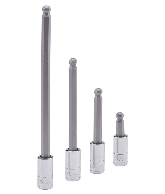 6MM WOBBLE HEX 1/4"DR.BIT SOCKET 70MML