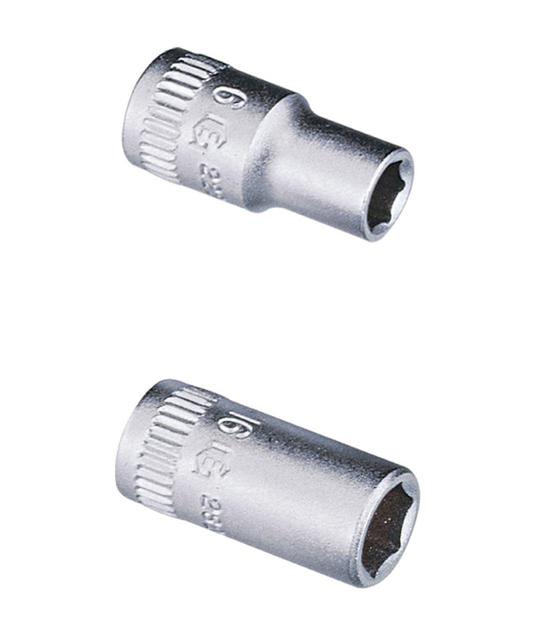 Genius Tools 222508 - Douille manuelle 8 mm, entraînement 1/4"
