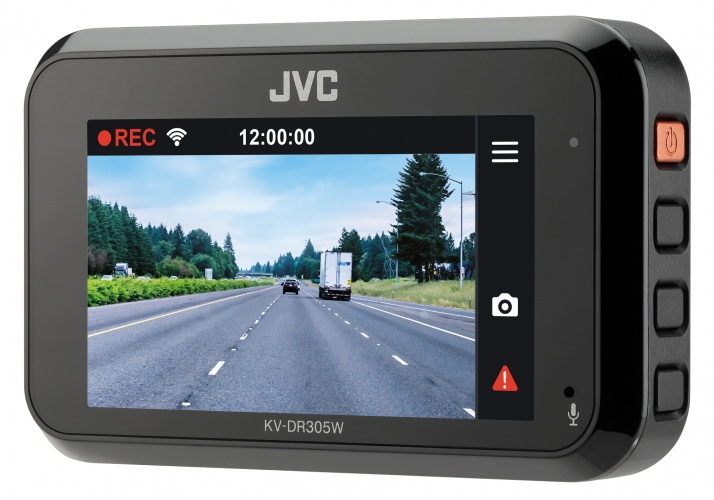 Chargez l&#39;image dans la visionneuse de la galerie, JVC KV-DR305W - Dashboard Camera with Integrate GPS - RACKTRENDZ
