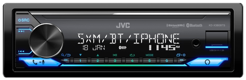 JVC KD-X380BTS - Récepteur multimédia numérique 1-DIN avec Bluetooth - 50Wx4