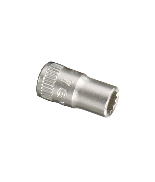 HANDSOCKET 1/4"DR.8MM 12PT