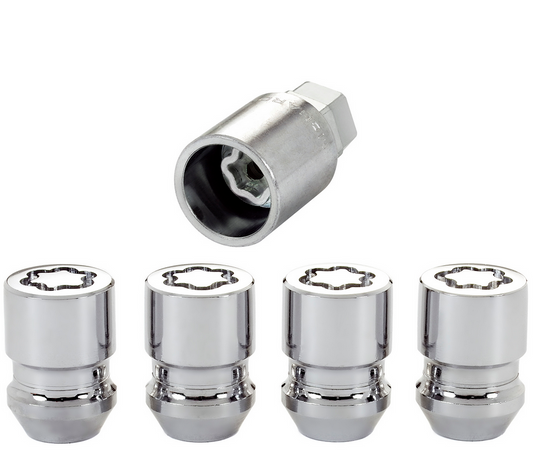 LOCK AC 12x1.5 3/4-13/16 (4) - Chrome