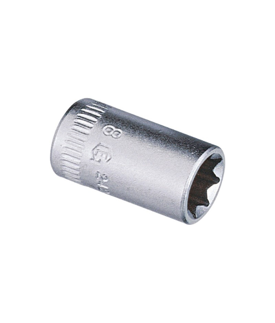1/4"DR. 8MM MET.&SAE HAND SOCK