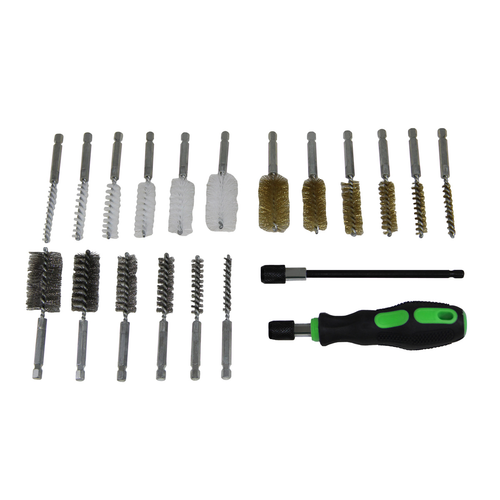 Grip RD27226 - 20 Pcs Bore Brush Set - 36/12 - RACKTRENDZ