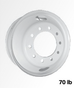 RTX® (ST) • 28408E • Dually Wheels • White • 22.5x8.25 10x285.75 ET167.5 CB220