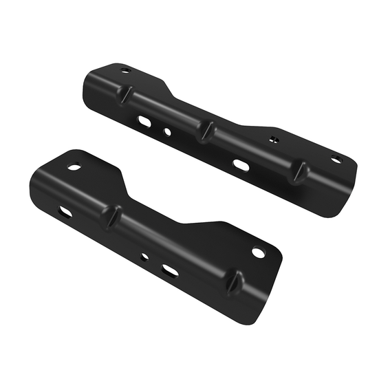 Reese 30182 - Fifth Wheel Mounting Rails Accessory, Inner Frame Brackets for Ford F250, F350 and F450 2017-2020 - RACKTRENDZ