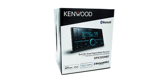 Kenwood DPX305MBT - 2-Din Sized Digital Media Receiver with Bluetooth 22W x4 - RACKTRENDZ