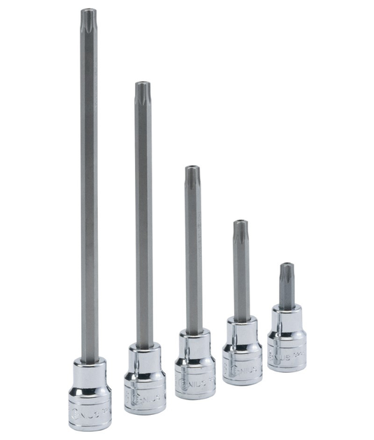3/8" DR. T-27 TAMPERPROOF STAR BIT SOCKET 220MML