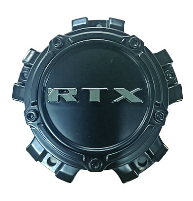 3358L115B1M5 - Satin Black Cenetr Cap with RTX Chrome Black Background M6xL15 (3) - RACKTRENDZ