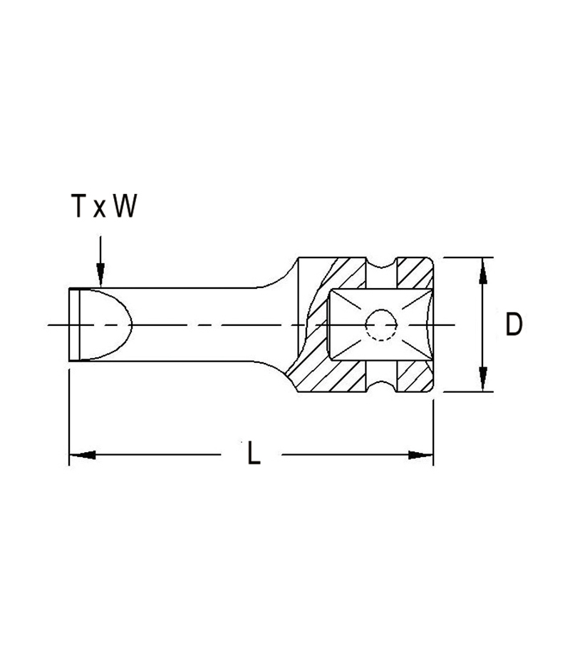 Load image into Gallery viewer, 3/8&quot;DR. SPEC. T. HEAD S. 1.6X1
